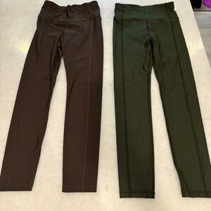 Sweaty Betty bundle (brown and green)